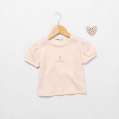 Áo Thun Gân Croptop GRIZZY Bé Gái