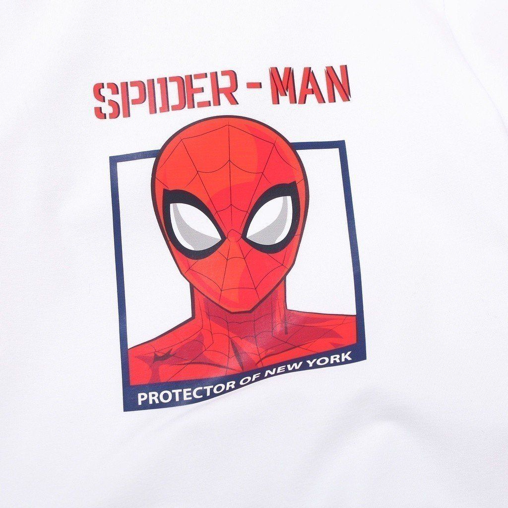 Bộ Thun Lửng Ngắn Tay Spiderman Bé Trai