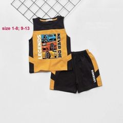 Bộ Thun Sát Nách Oto Legends Bé Trai
