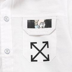 Áo Sơ Mi Ngắn Tay Bé Trai In Họa Tiết Mũi Tên