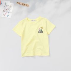 Áo Thun Cổ Tròn Bé Trai In Hình Peanuts