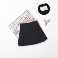 Chân Váy Kaki Xếp Ly Bé Gái Dễ Thương