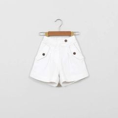 Quần Đùi Jean Bé Gái Phối Túi Nắp