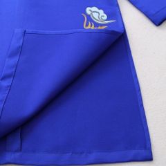 Áo Dài Bé Trai In Hoạ Tiết Rồng Mây (Không Kèm Quần)