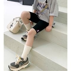 Quần Legging Đùi Nexxi Cho Bé  In Hình Kuromi Siêu Co Dãn Thoáng Mát