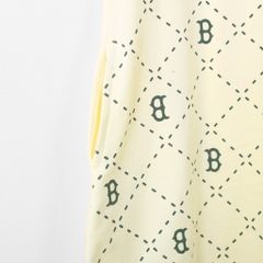 Đầm Thun Vạt Bầu Bé Gái In Chữ B