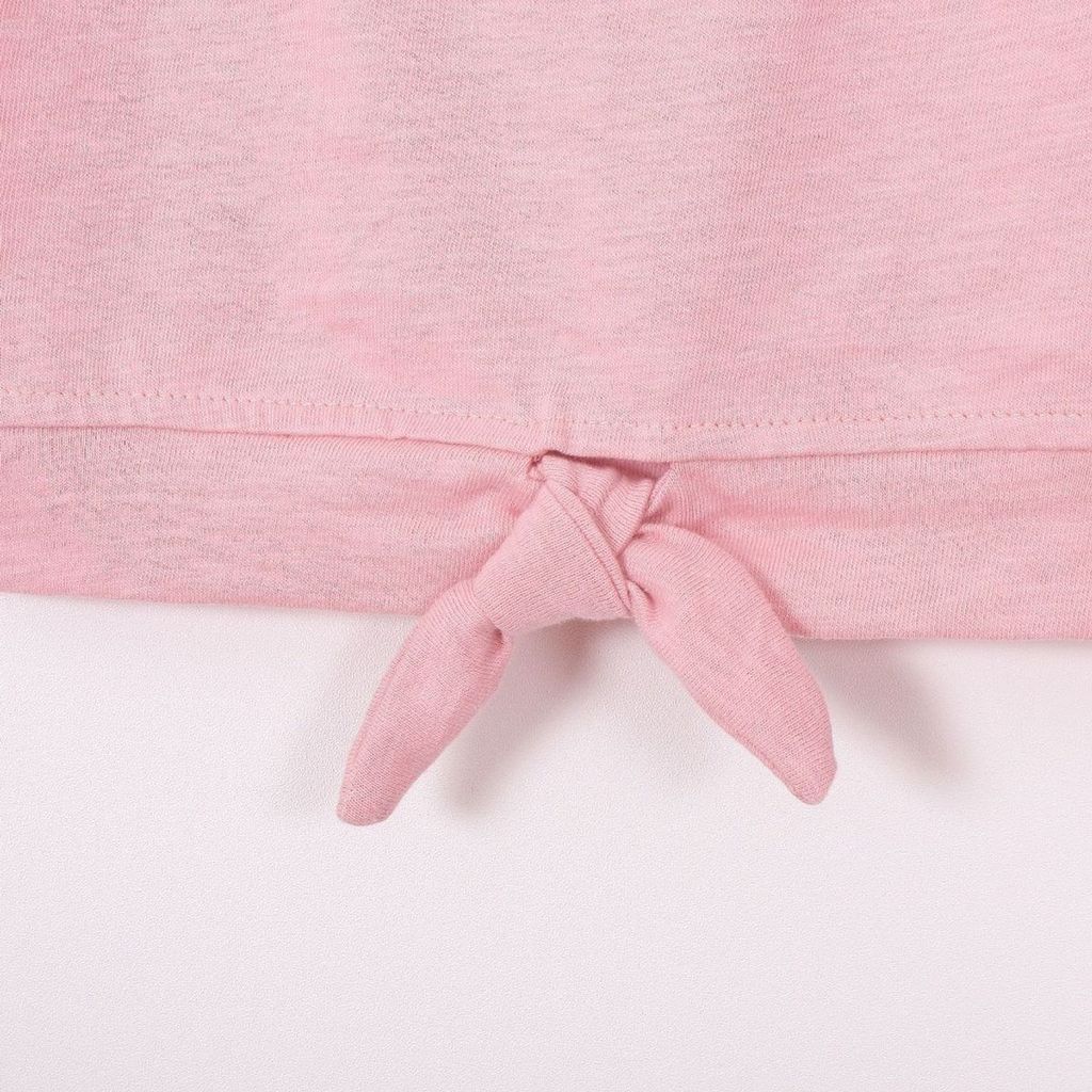 Bộ Thun Chân Váy Xếp Ly Kèm Áo Sát Nách Yes Please Bé Gái