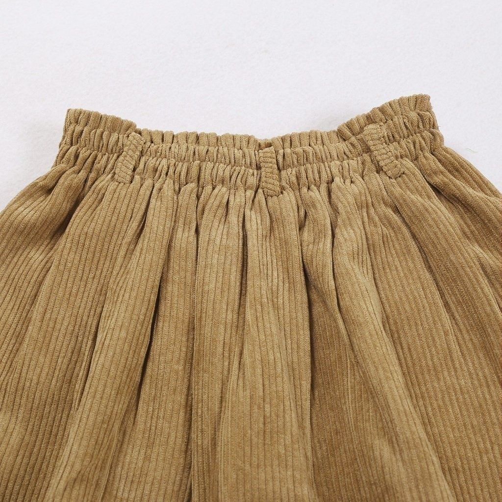 Chân Váy Nhung Xoè Lưng Nhún Bé Gái