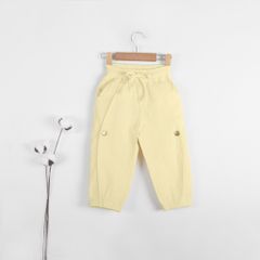 Quần Dài Kaki Bo Lai 2 Nút Nâng Động Cho Bé Gái Nexxi