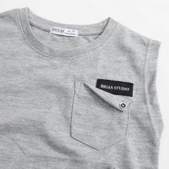 Bộ Thun Sát Nách Túi Gấp Brian Kèm Quần Đùi  Bé Trai Nexxi