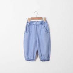 Quần Jean Lửng Ống Bo Bé Gái