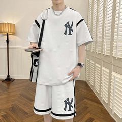 Bộ Thun Thể Thao Form Rộng Bé Trai In NY