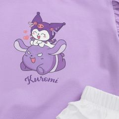 Set Cánh Tiên và Chân Váy Bèo Tầng Kuromi