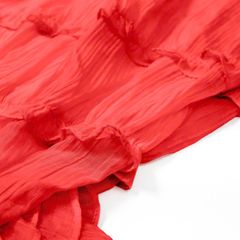 Đầm Babydoll Vải Tơ Cổ Bèo Tay Cánh Tiên Siêu Điệu Đà Bé Gái Nexxi