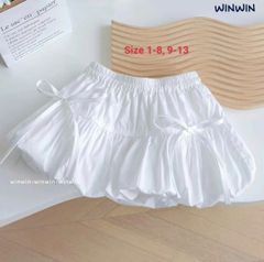 Chân Váy Bí Kate Đính Nơ Nhí Siêu Dễ Thương Cho Bé Gái Nexxi