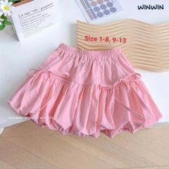 Chân Váy Bí Kate Đính Nơ Nhí Siêu Dễ Thương Cho Bé Gái Nexxi