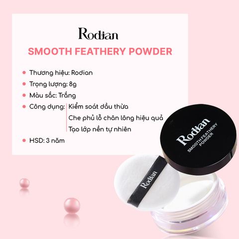PHẤN PHỦ BỘT RODIAN SMOOTH FEATHERY POWDER