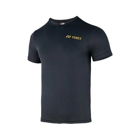 Áo Cầu Lông Yonex RM 2528 - Jet Black/Gold Chính Hãng