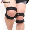 Đai bảo vệ khớp gối kép co giãn 4 chiều Goodfit GF521K