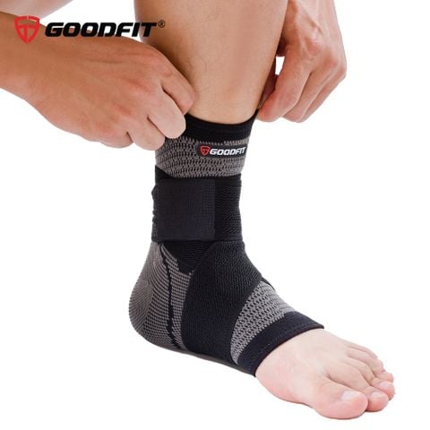 Băng bảo vệ cổ chân thể thao đàn hồi GoodFit GF614A