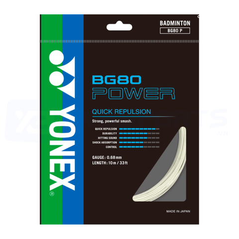 Dây Cước Căng Vợt Yonex BG EXBOLT 65 JP - XBSPORTS - HỆ THỐNG CỬA