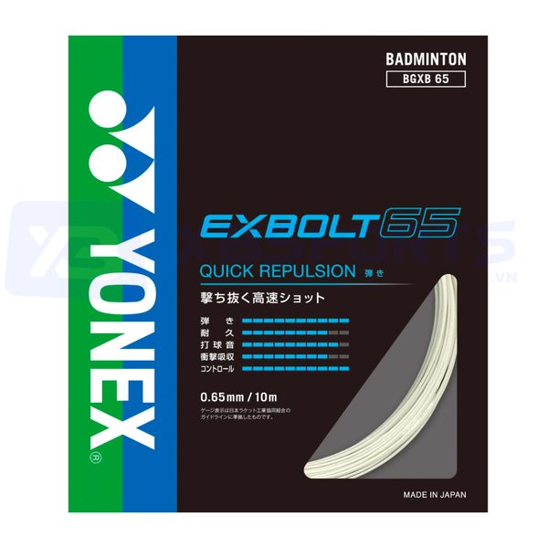 Cước Căng Vợt Yonex BG EXBOLT 65 JP
