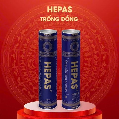 Ống cầu lông Hepas Trống Đồng