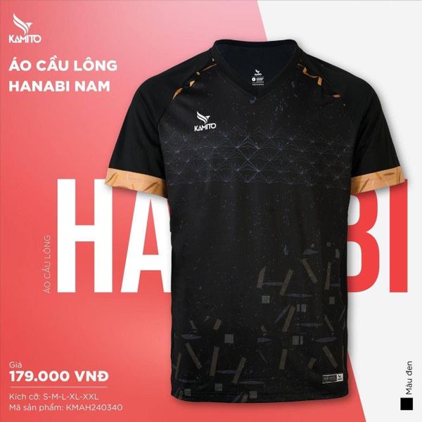 Áo cầu lông Kamito Hanabi Nam
