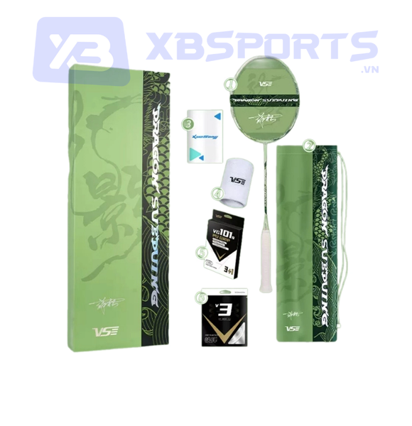 SET Vợt Cầu Lông VS Dragon Subduing