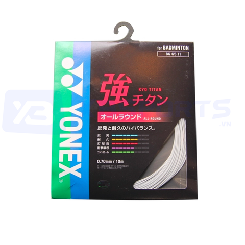 Cước căng vợt Yonex BG 65 Titanium JP