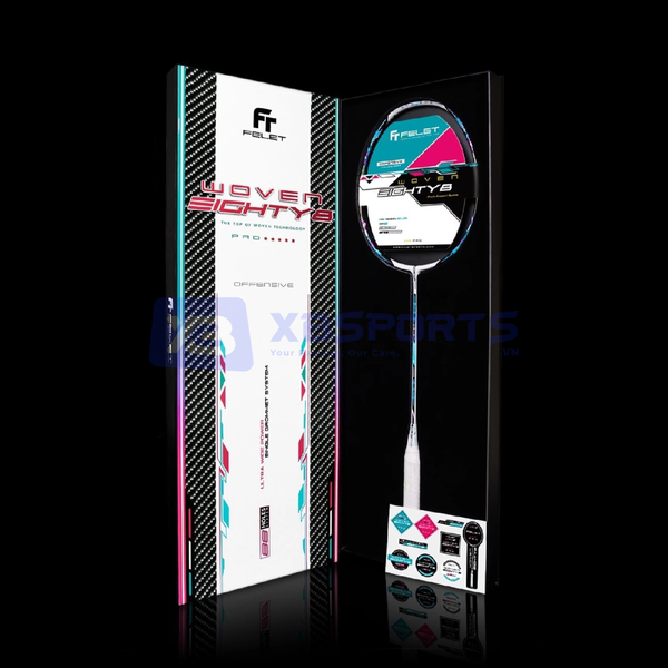 Set Vợt cầu lông Felet Woven Eighty 8
