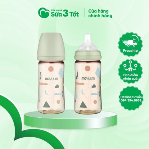 Bình Sữa Moyuum Chính Hãng - Phiên Bản Mây - 270ml