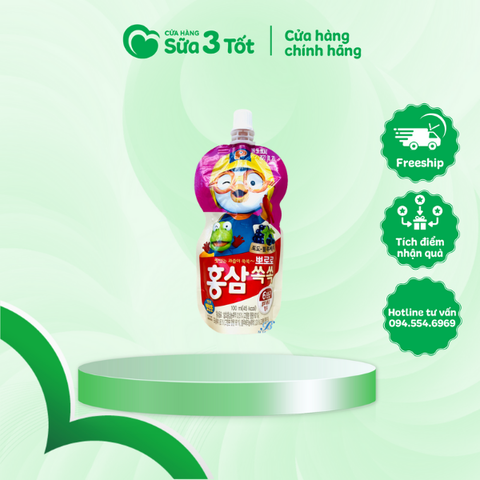 Nước Hồng Sâm Hoa Quả Vị Nho