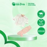 Bộ Sơ Sinh Cạp Cao Sợi Tre - Avaler