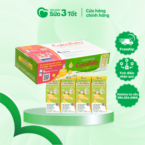 Thùng SBPS Colosbaby Gold - 1 thùng 12 dây - 110Ml
