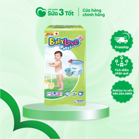 Bỉm BabyLove - Quần- L48+2 (9-14Kg)