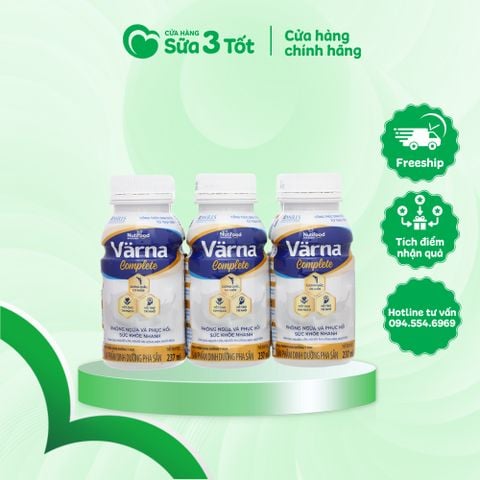 SBPS Varna Phục Hồi Sức Khỏe - Nutifood -  Lốc 6 chai - 237ml