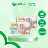 Khăn Sữa Nhăn Mipbi Cao Cấp - Hộp 6 Chiếc