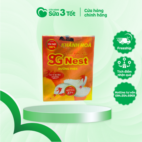 Yến Sào Khánh Hòa SG Nest Có Đường - 1 Hũ - 27%