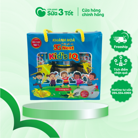 Yến Sào Khánh Hòa SG Nest Kids - Hương Vani - Lốc 6 hũ - 27%