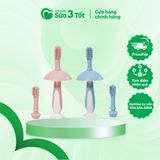 Bàn Chải Tập Đánh Răng Silicone Các Màu - Tobe