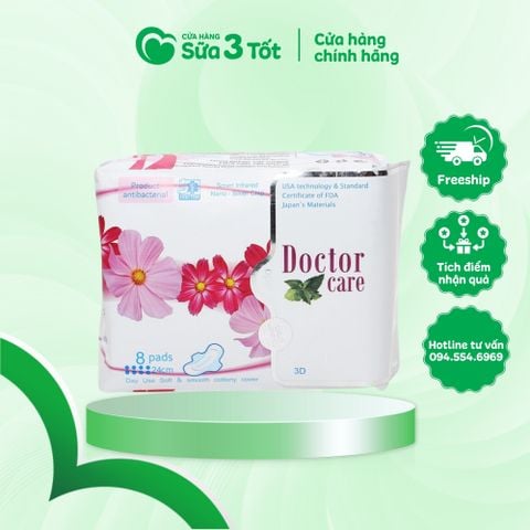Băng Vệ Sinh Ban Ngày Doctor Care (Gói 8 Miếng)