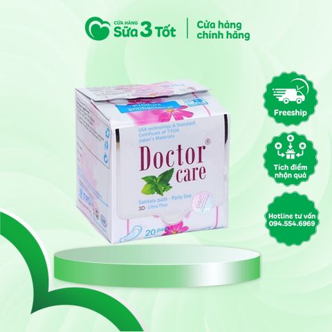 Băng Vệ Sinh Hàng Ngày Doctor Care ( Gói 20 Miếng)
