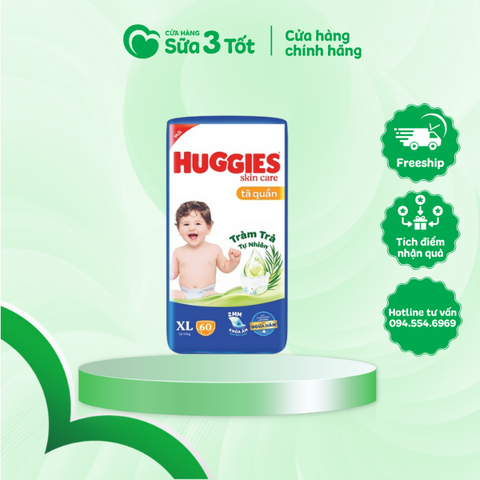 Bỉm Huggies - Quần - XL60 (12-17kg )