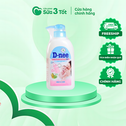 Nước Rửa Bình D-Nee - Chai 500ML