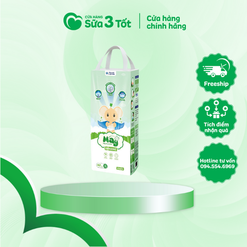 Bỉm Mây Organic - Quần - XL42 (12-17Kg)