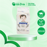 Bỉm Moony Natural - Dán - M46 ( 5-10Kg)- Nội Địa Nhật