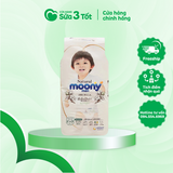 Bỉm Moony Natural - Quần - XL32 ( 12-22Kg )- Nội Địa Nhật