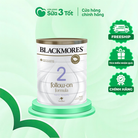 Sữa Bột Blackmores Úc Số 2 (Cho Trẻ 6-12 Tháng) - Lon 900g