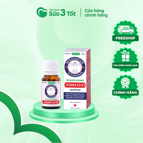 Bioamicus Vitamin K2+D3 - Canada - 10ml
